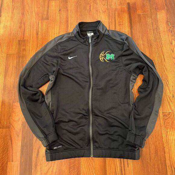 Nike Other - Nike Men's Black and Grey Zip Up Jacket